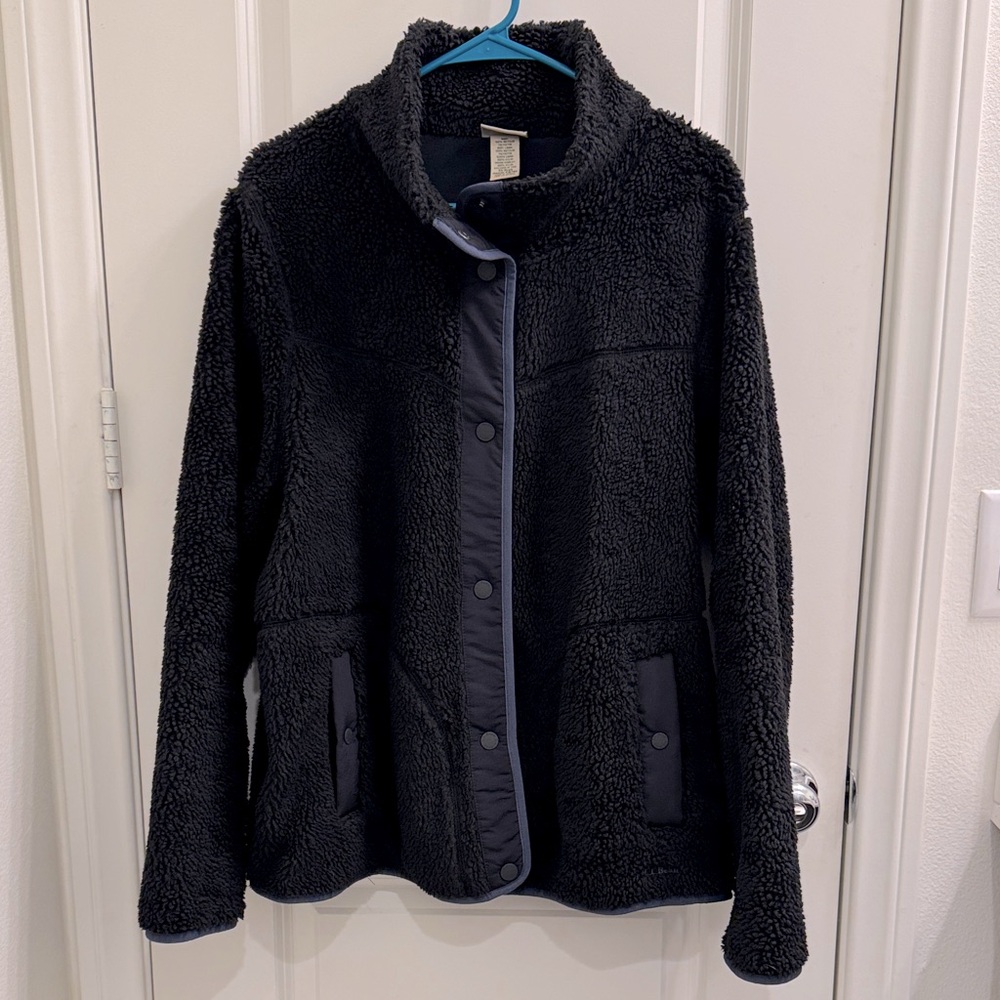 L.L. Bean Sherpa Fleece Jacket Women’s Size 3X